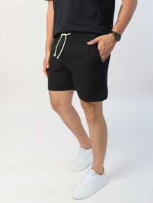 Men Shorts - Màu xanh hải quân - Xem 9