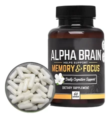 GWYNNE 9 Cápsulas Naturales Alfa Para Mejorar La Memoria Cerebral - Otros - Ver 1