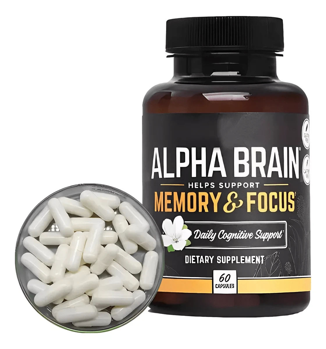 GWYNNE 9 Cápsulas Naturales Alfa Para Mejorar La Memoria Cerebral - Otros - Ver 1