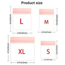 10pcs EVA Anti-Oxidation Jewelry Storage Pouches - Sealable Display Bags For Earrings, Rings, Necklaces, Bracelets - Ideal For Travel And Gifts - Multicolor - View 7