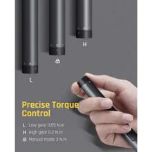 E1 MAX 3.7V Mini Electric Screwdriver 50-In-1 Magnetic Bits 5/32''Hex Magnetic Storage, Repair Tool Set For Phone Camera Laptop - Hardware Springtok