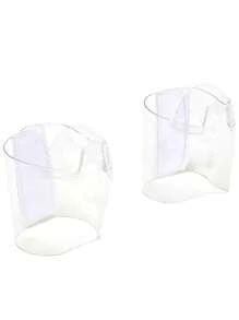 WUXIN H&P Women's Pole Dance Shoes Protectors Exotic Heels Protectors - Trong suốt - Xem 1