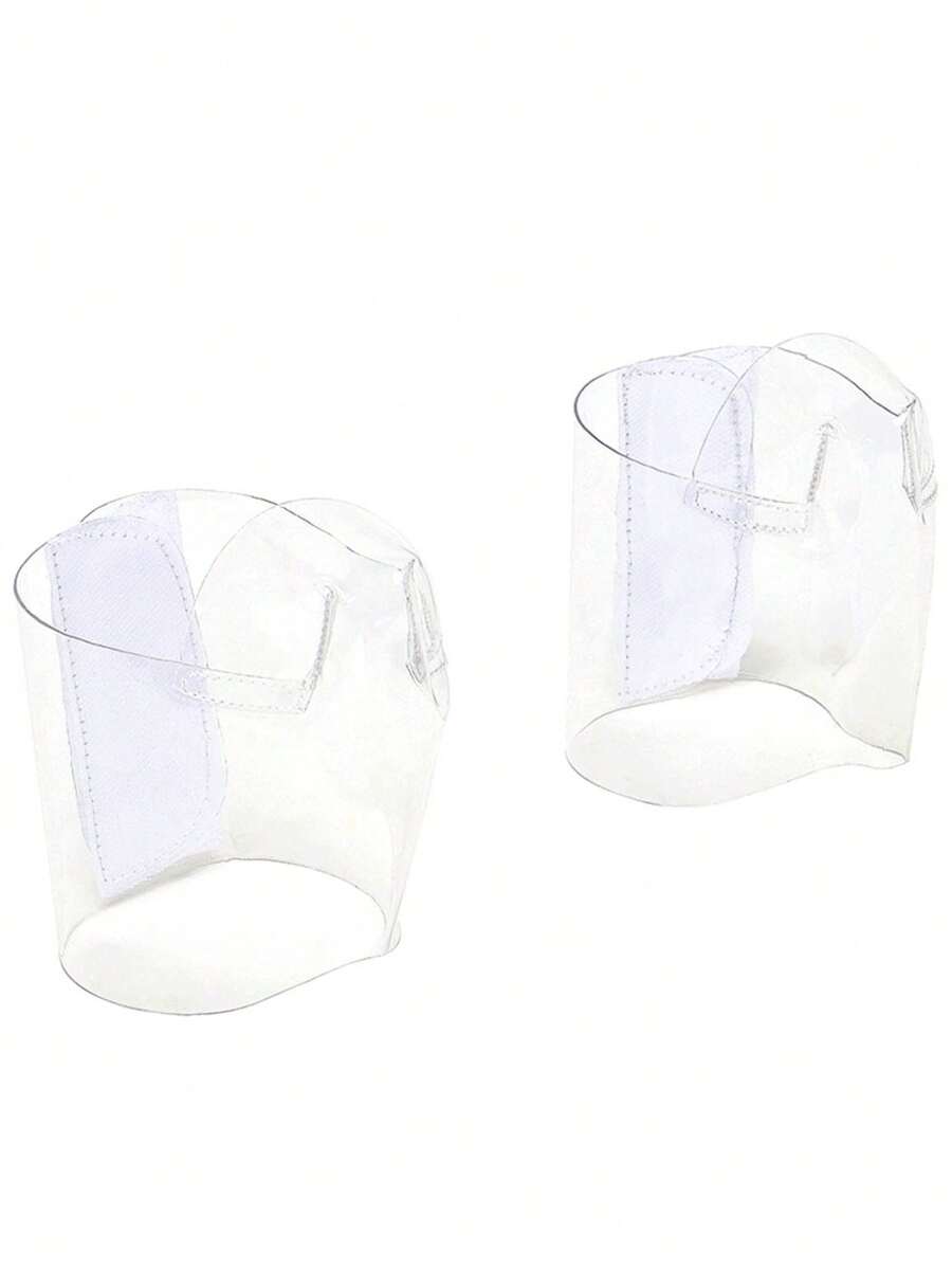 WUXIN H&P Women's Pole Dance Shoes Protectors Exotic Heels Protectors - Trong suốt - Xem 1