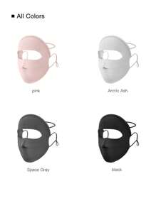GOLOVEJOY 1pc Summer New Full Face Sun Protection Mask, Ice Cooling Breathable UV-Proof Mask, Solid Color Elegant Face & Eye Shade, Unisex, Suitable For Cycling, Driving, Hiking, Outdoor Sports