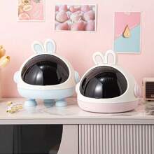 Desktop Storage Box Desktop Trash Can Desk Organizer Bin Cute Student Girls Hair Accessories Stationery Storage Kawaii Korean Storage Rack