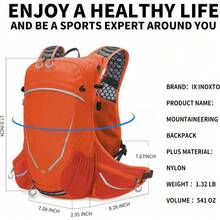 Outdoor sports water bag, lightweight outdoor sports hydration bag, suitable for men and women cycling