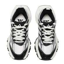 Adidas XLG RUNNER Unisex Running & Training Shoes IH0429 - Bright White/Black 1/Metallic Silver - View 4