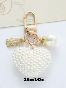 2 件别致樱桃钥匙扣，配闪亮树脂珍珠和蝴蝶结吊坠 - 合金 C 形挂钩扣，适用于女士钱包和包包，是送给家人朋友和情侣的理想礼物，情人节礼物，伴娘礼物，夏季