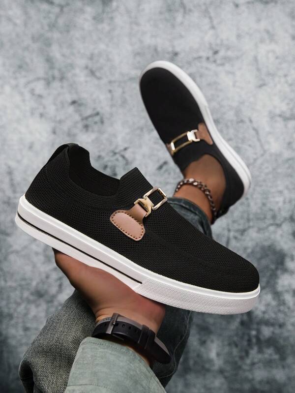 Herren modische Low-Top Skateboard-Schuhe, leicht, bequem, atmungsaktiv, Lässig Sport Sneaker