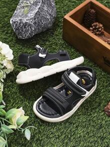 1 Paar Sommer Outdoor Jungen & Mädchen Lässig Mode Sandalen, leicht & weich