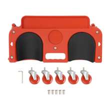 YUNRUX Uniwersalne, rolowane nakolanniki do prac podłogowych, ochraniacze na kolana z kółkami