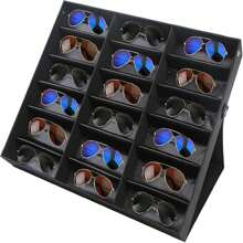 InSyoForeverEC Almacenamiento de gafas - Negro - Ver 2