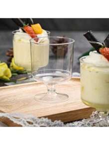 10 件/5 件烘焙工具慕斯杯 150 毫升塑料甜点杯用于装饰、生日派对、婚礼、节日、可重复使用的蛋糕制作杯 - 彩色 - 查看 7