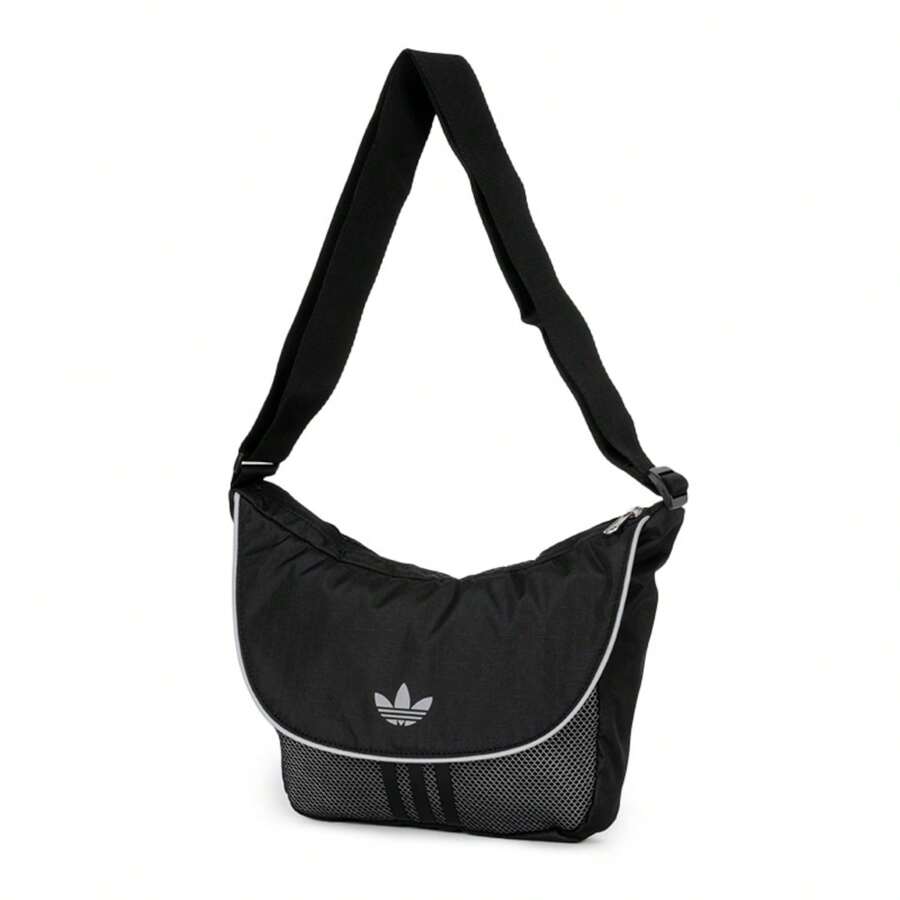 Adidas Originals SHOULDERBAG 三葉草男包女包 運動包旅遊雙肩包電腦包學生書包 JD5583 - 黑色 - 查看 1