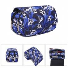 Large Pencil Case, Kids Big Capacity Pencil Pouch Stationery Pen Bag, Boys And Girls Storage High Capacity Bag Pouch Holder Box Organizer, Marker Pen Case For School Student Office Supplies , Back To School Gifts