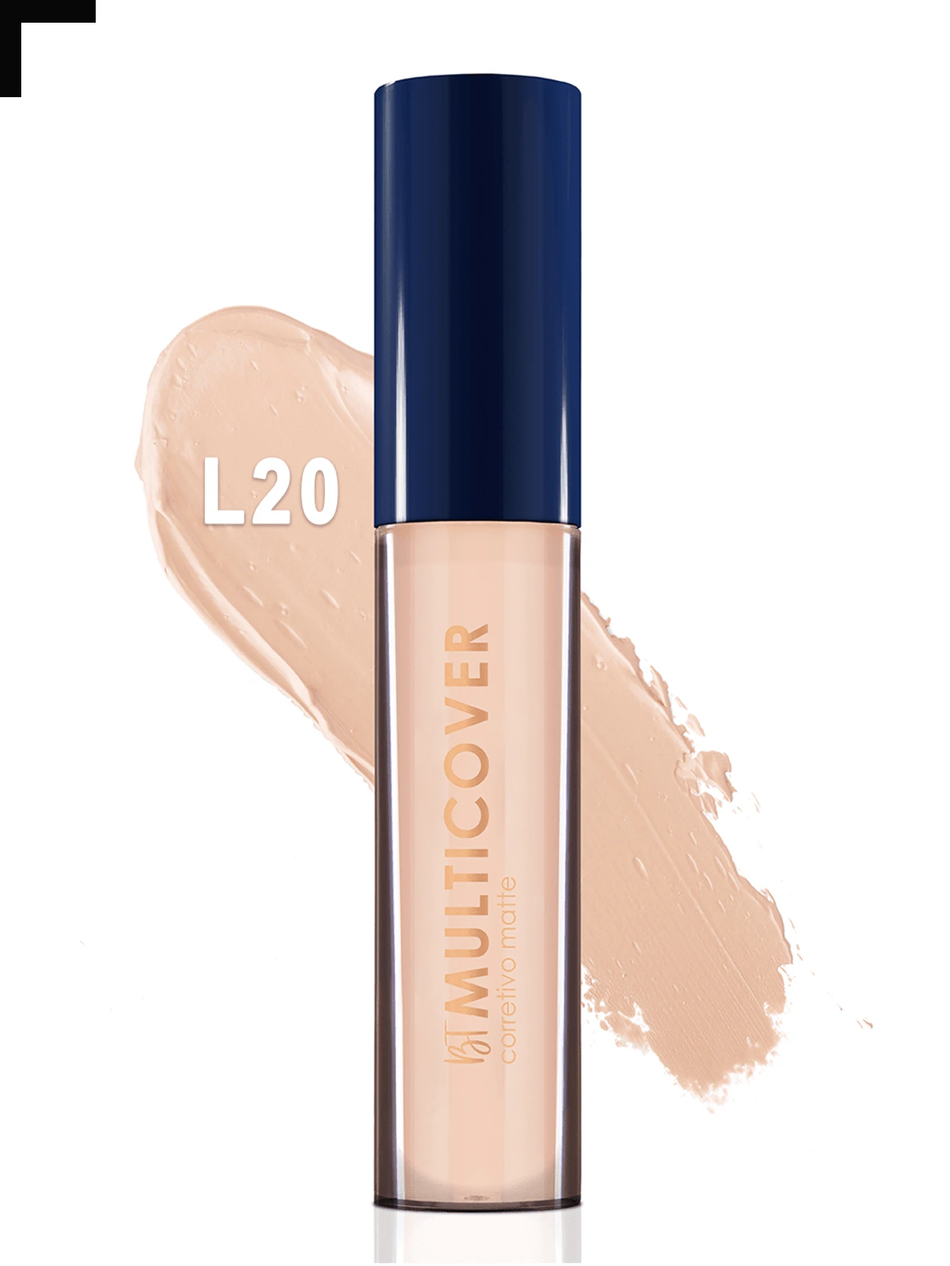 Bruna Tavares BT Multicover Liquid Concealer (Medium And High Coverage) - L20 - Xem 1
