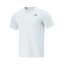 LI-NING Li Ning Men's T-Shirt, Professional Sports, ATSV333, Official Store - Folk Blue - View 1