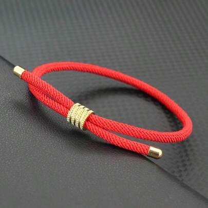 51Luckind 1 Stück Minimalistisches, verstellbares unisex Armband Schmuck