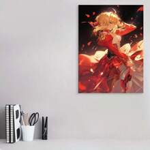 Framed Fate Anime Canvas Wall Art - Waterproof,  Poster For Living Room, Bedroom, Study Decor | Perfect Gift Idea, Anime Room Decor, Perfect For Room Decor