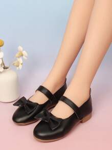 1 par de zapatos planos negros para niña bebé, cómodos, livianos, de moda, con cierre de , adecuados para exteriores, verano