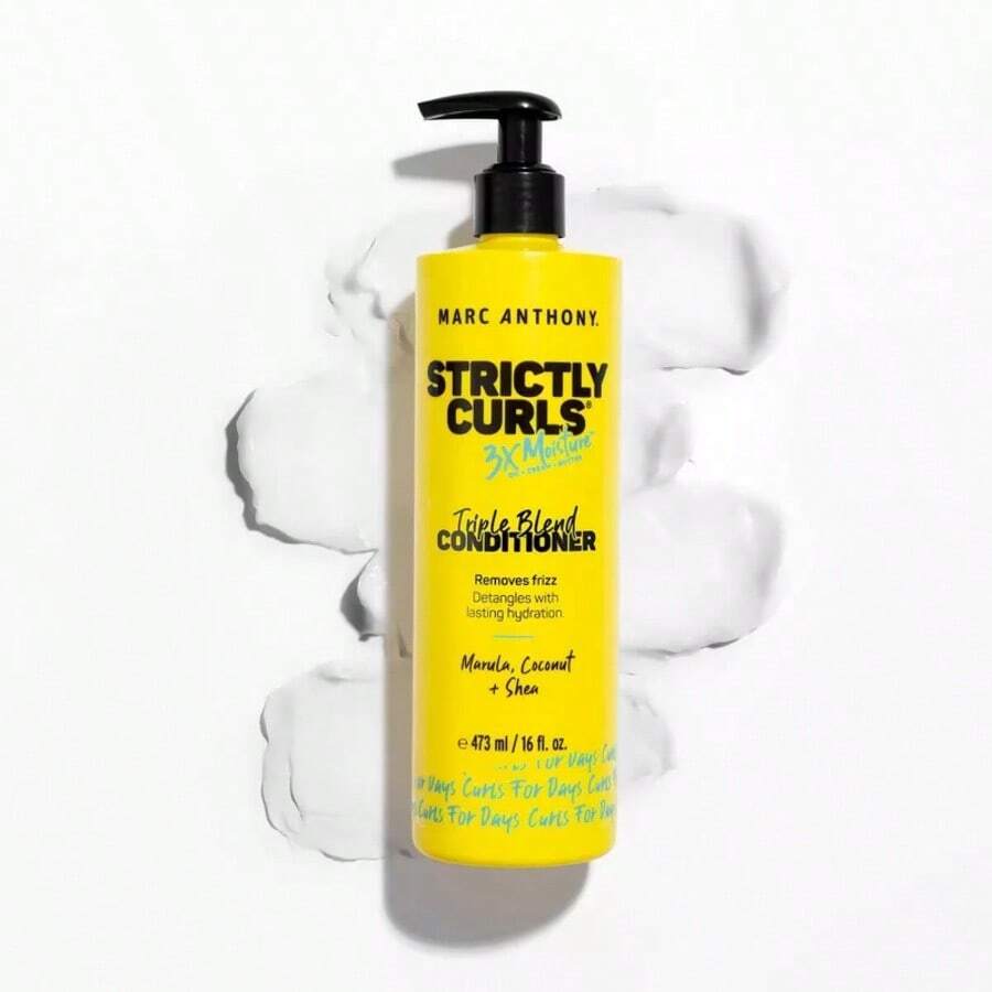 Marc Anthony Strictly Curls 3x Moisture Conditioner For Curly Hair - Shea Butter & Marula Oil - 16 Fl Oz - 1 - View 1