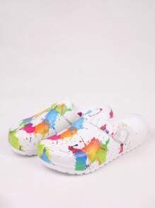 pueenb Fashionable Women's Clogs - Lightweight & Breathable Casual Gardening Outfit, Comfortable Beach Shoes With Quick Dry Hollow Design & Anti-Slip Sole