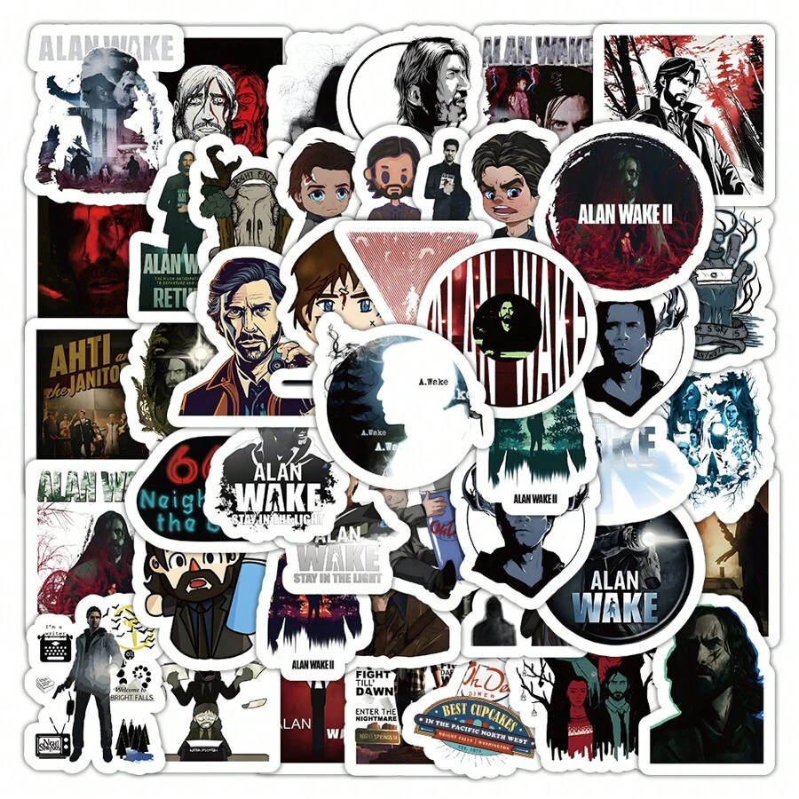 54pcs Heart Killer Stickers, Personalized Vinyl Stickers For Skateboard, Laptop, Guitar, Luggage, Waterproof Car Graffiti Stickers, Suitable For Teenagers, Boys And Girls