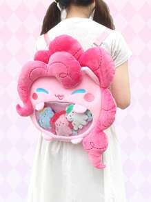 Hasbro Bolso de hombro/cruzado con correa ajustable de 50 cm de Twilight Sparkle y Pinkie Pie de My Little Pony, regalo de cumpleaños y Día de la Madre (entrega aleatoria de una pieza)