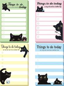 1pc Creative Cat Shaped Sticky Notes, Cute Animal Cartoon Memo Pad, Student Ins Reusable Note Stickers