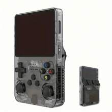 Consolă de jocuri portabilă R36S retro cu jocuri clasice încorporate de 64G, ecran IPS de 3,5 inch, baterie de 3500mAh, mini consolă video retro portabilă, joystick-uri 3D duale