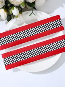 10/24pcs Racing Themed Bottle Stickers,Wedding Favor Stickers,Birthday Party Decor,Rectangular Gift Decoration Labels For Mineral Water Bottles,Very Suitable For Car Enthusiasts And Racing Competitions - Multicolor - View 5