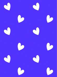 Romantic Heart Design Over-The-Knee Socks For Girls