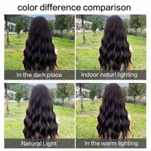 Wig For Women, Natural Water Wave, Middle Part, Long Bang, Long Curly Wigs, Fluffy, Realistic Scalp, Full Wig, Suitable For Daily Wear, Street Photography, Cosplay, Lolita.