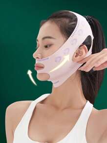 شريط قابل للتنفس للوجه مقنع بتشكيل خط الفك والخدين، معالجة طيات الوجه