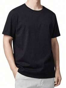 Anime Dem0n Slayer Inosuke Otaku T-Shirt 100% Cotton Plus Size Yarn 30.1 - Black - View 4