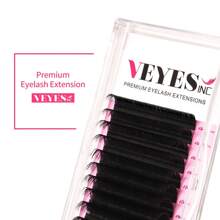 VEYES Premium INDIVIDUAL Eyelash Extensions Matte Lashes 9-20mm Veyelash Professionals Classic Natural Lash Bulk Wholesale - 0.05mm - View 1