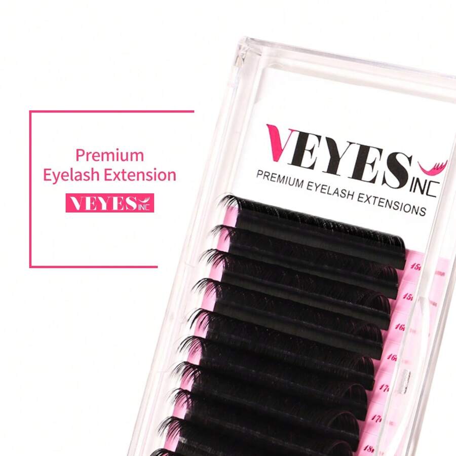 VEYES Premium INDIVIDUAL Eyelash Extensions Matte Lashes 9-20mm Veyelash Professionals Classic Natural Lash Bulk Wholesale - 0.05mm - View 1