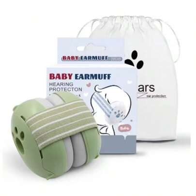 Baby Noise-Proof Earmuffs To Protect Ears, Prevent Hearing Damage And Improve Sleep For Toddlers Learning To Walk