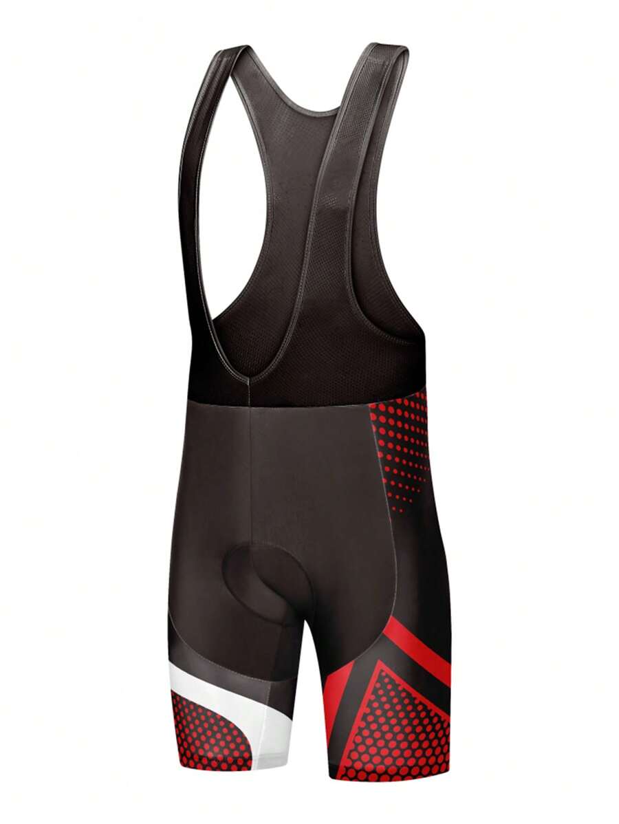 FASTHOUSE 1pc High-Quality Men's Powerband Cycling Shorts With 9D Padded Breathable Bib Shorts