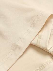 Men's Crew Neck Short Sleeve T-Shirt, Minimalist & Fashionable, Suitable For Summer