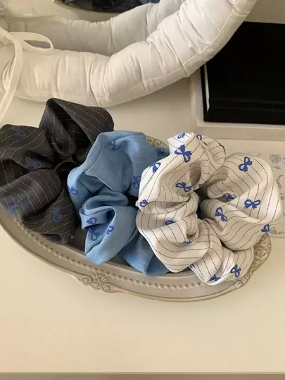 3件套花朵发圈，超大号发绳，可爱马尾辫发圈，返校季礼物，头部配饰，弹性发带，美妆家居发饰