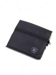 1pc Large Capacity Foldable Carry-On Bag, Nylon Portable Sport Gym Handbag, Travel Shopping Storage Bag