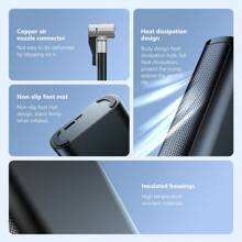 CARSUN CARSUN Portable Inflator Compressor Pump With LED Lamp For Car Motorcycle Bicycle Tyre Balls Wireless Electric Car Air Tire Pump