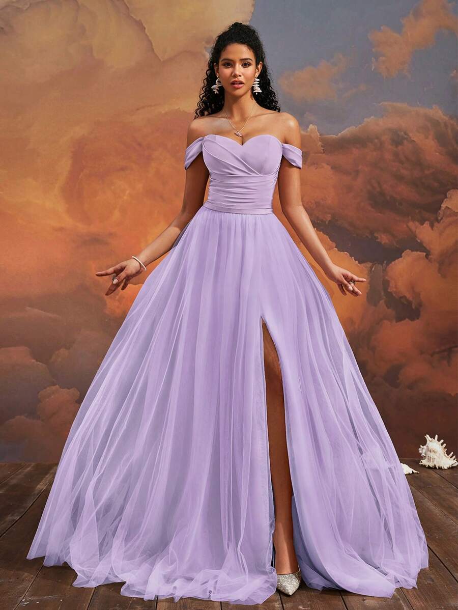 VIPGIRL 高端晚礼服，性感优雅露肩派对礼服，奢华成人礼服，T台，适合婚礼宾客