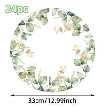 12/24/36/50pcs 12.99 Inch Rustic Woven Paper Placemats, Suitable For Summer, Spring, Autumn Wedding And Dinner, Farmhouse Table Decor, Easy To Clean