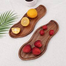 Wholesale Creative Tray, Rosewood Tray, Cloud & Peanut Shaped Tea Tray, Coffee Cup Heat-Resistant Wooden Plate, Coaster, Cake & Snack Wooden Plate - Multicolor - View 13