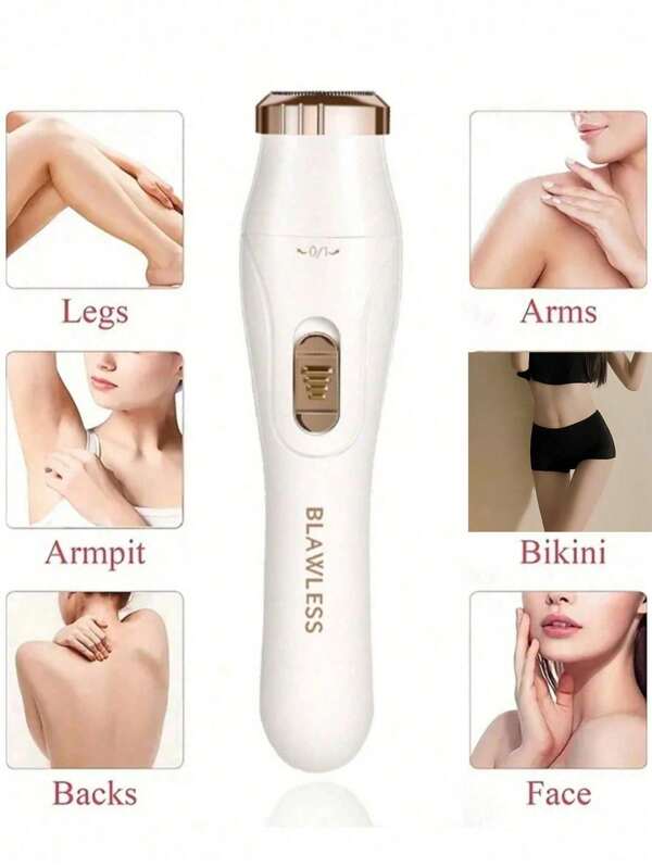 Rechargeable Lady Shaver Hair Remover Women Razor Cordless Facial Hair Remover Machine Bikini Trimmer Leg Electric Razor