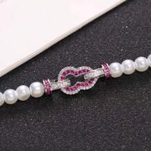 1pc Double Opening Necklace Buckle Chain Universal Buckle DIY Accessory - Multicolor - View 4