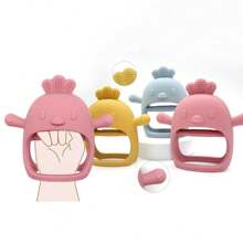 1pc Baby Silicone Teether, Silicone Teething Stick - Easter, Halloween, Christmas Gift
