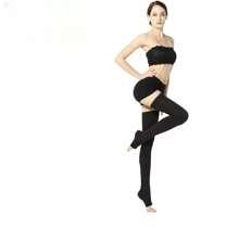 1 par de Medias de compresión para várices, longitud aleatoria, medias elásticas antiinflamatorias para mujeres, tipo deporte de nivel 2 para moldear y adelgazar las piernas - Multicolor - Ver 3